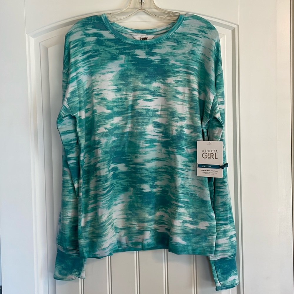 Athleta Girl Ride the Wave Sweatshirt, size XXL (16)